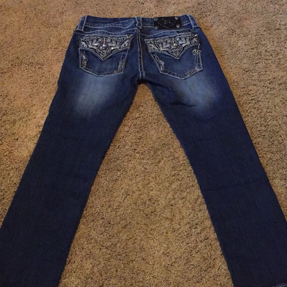 Miss Me mid rise ankle crop jeans